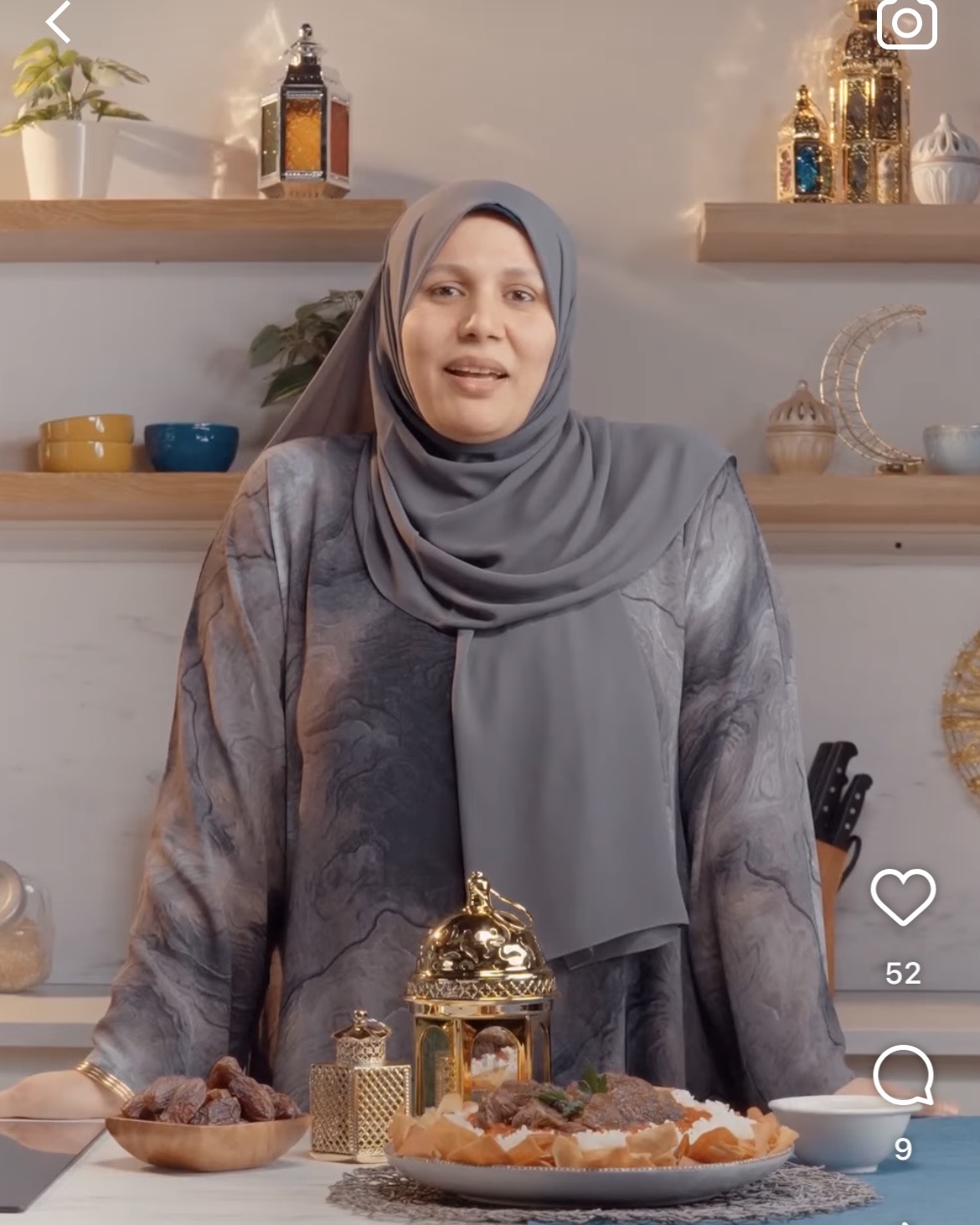 Ramadan recipe shoot at the studio