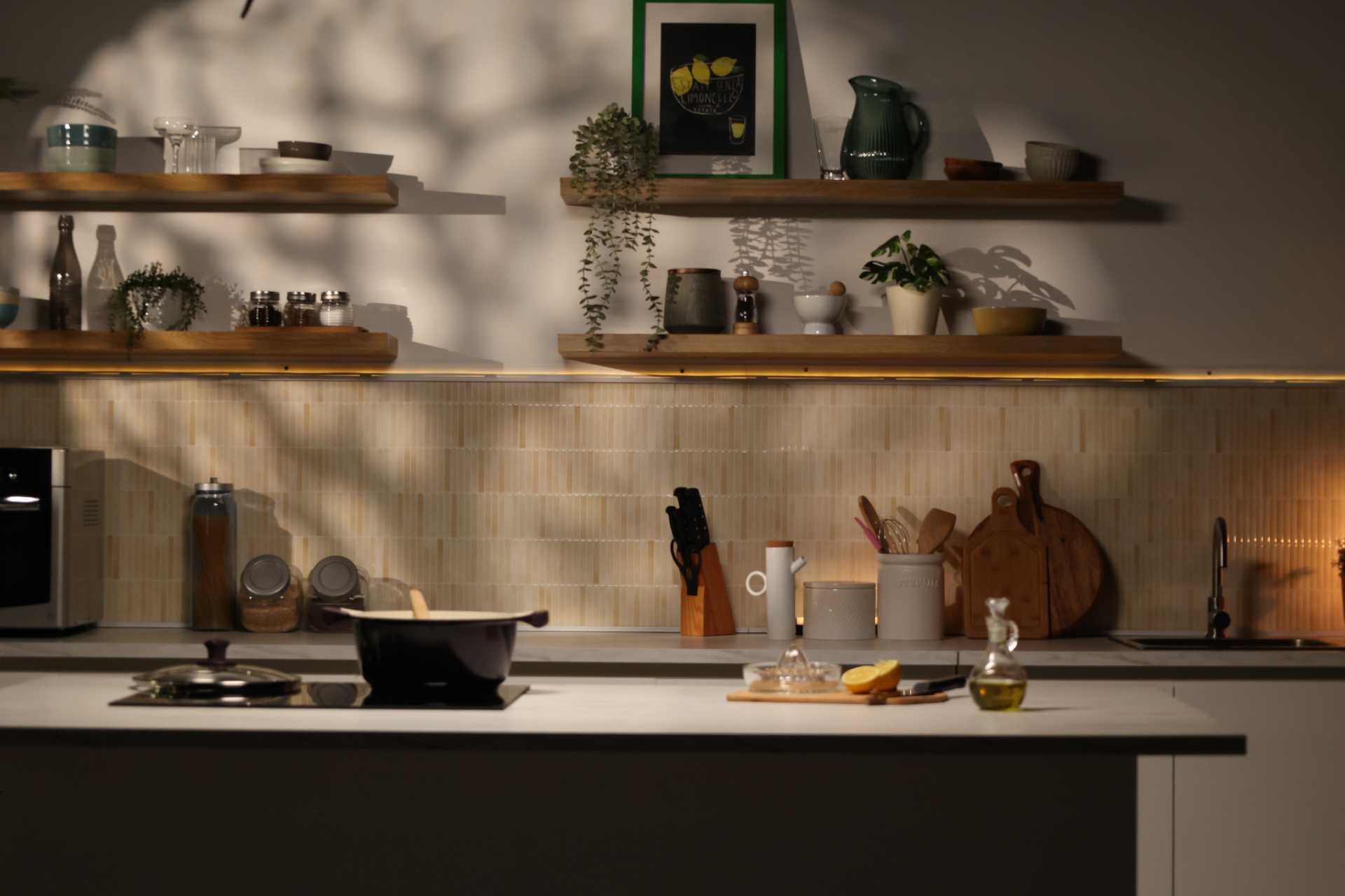 Kitchen studio set for photo and video shoots in Dubai, Look and Cook Studios